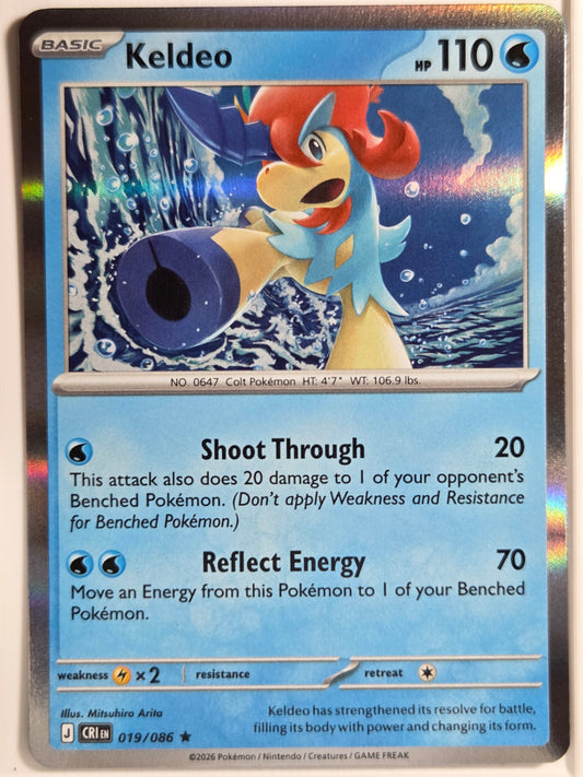 Miscellaneous Cards & Products Keldeo #019/086 Near Mint or Better