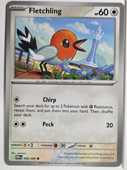 ME03: Perfect Order Fletchling #066/088 Near Mint or Better