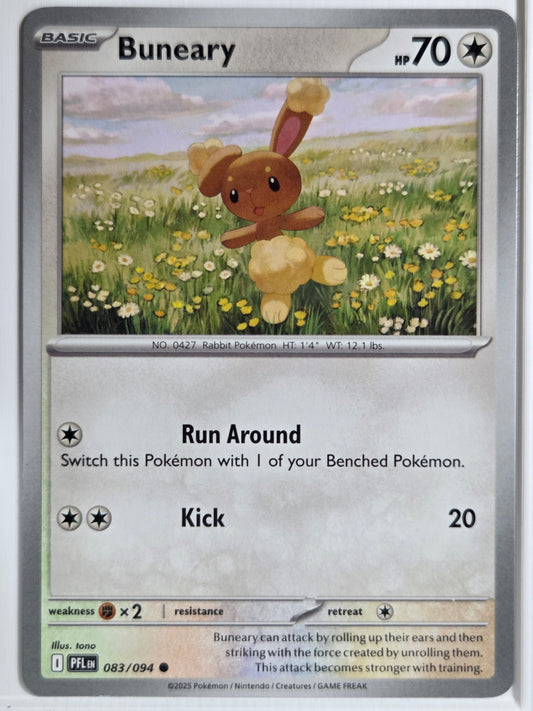 ME02: Phantasmal Flames Buneary #083/094 Near Mint or Better