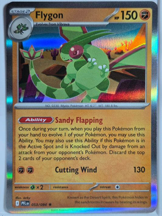 ME02: Phantasmal Flames Flygon #053/094 Near Mint or Better