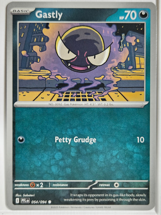 ME02: Phantasmal Flames Gastly #054/094 Near Mint or Better