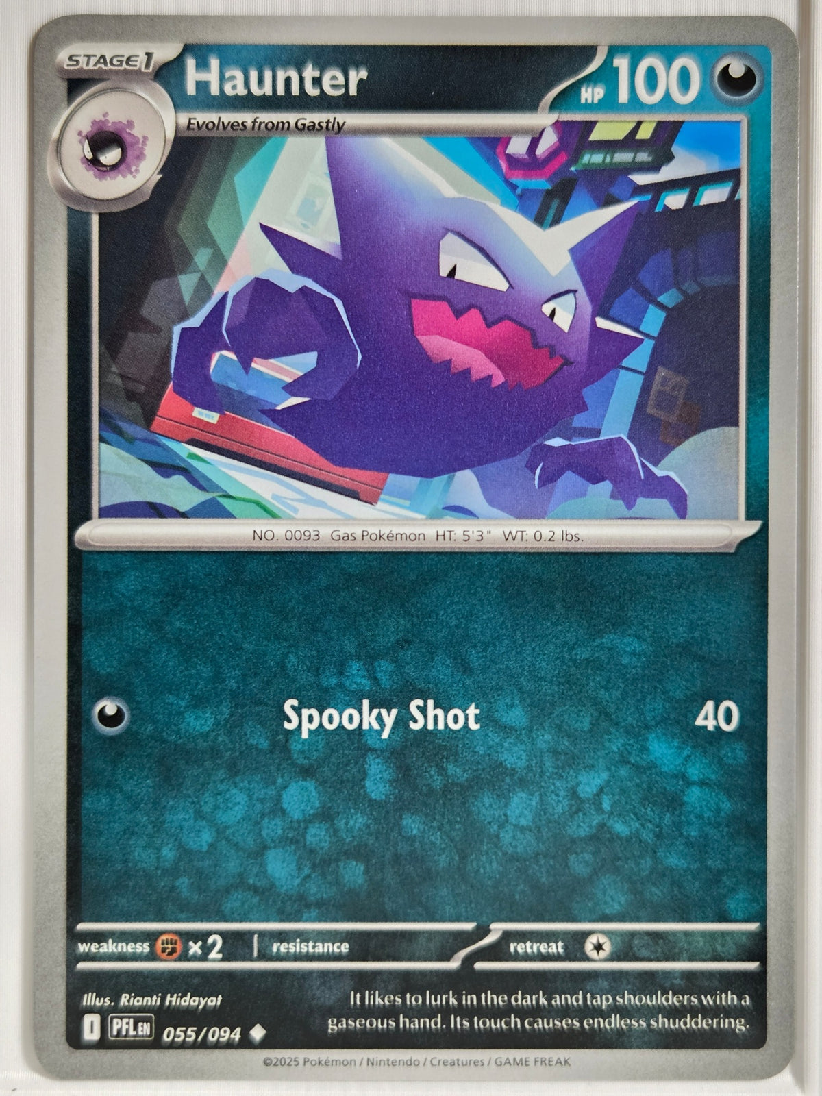 ME02: Phantasmal Flames Haunter #055/094 Near Mint or Better