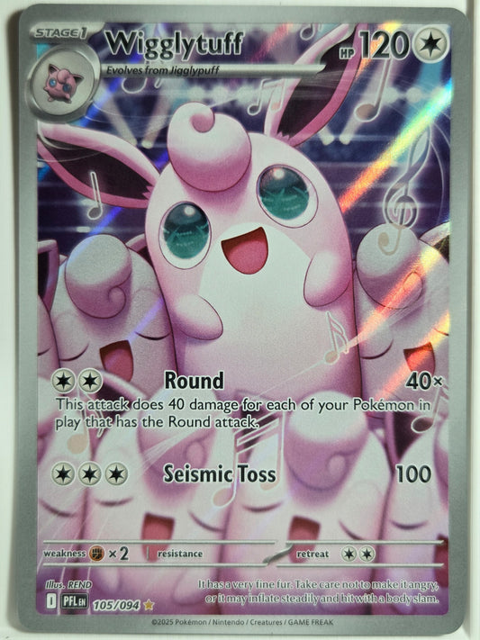 ME02: Phantasmal Flames Wigglytuff #105/094 Near Mint or Better