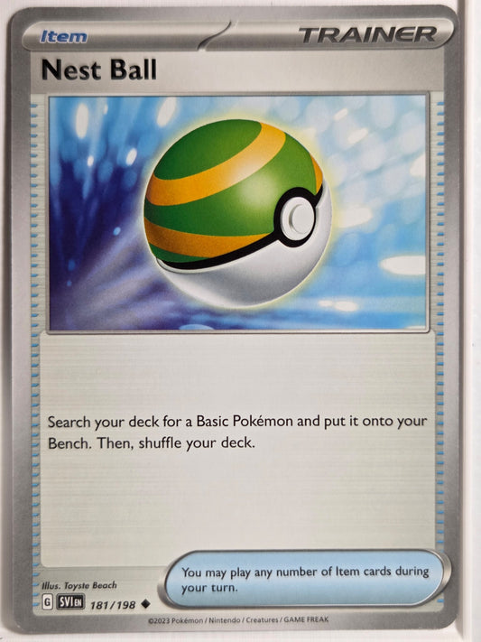 SV01: Scarlet & Violet Base Set Nest Ball #181/198 Near Mint or Better