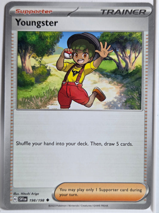 SV01: Scarlet & Violet Base Set Youngster #198/198 Near Mint or Better