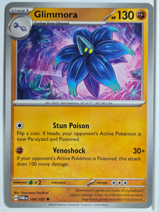 SV06: Twilight Masquerade Glimmora #109/167 Near Mint or Better