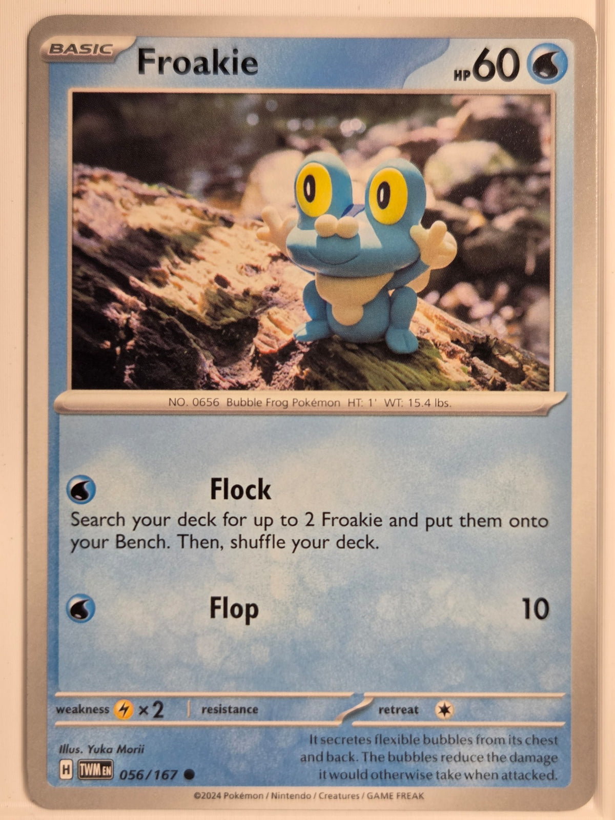 SV06: Twilight Masquerade Froakie #056/167 Near Mint or Better