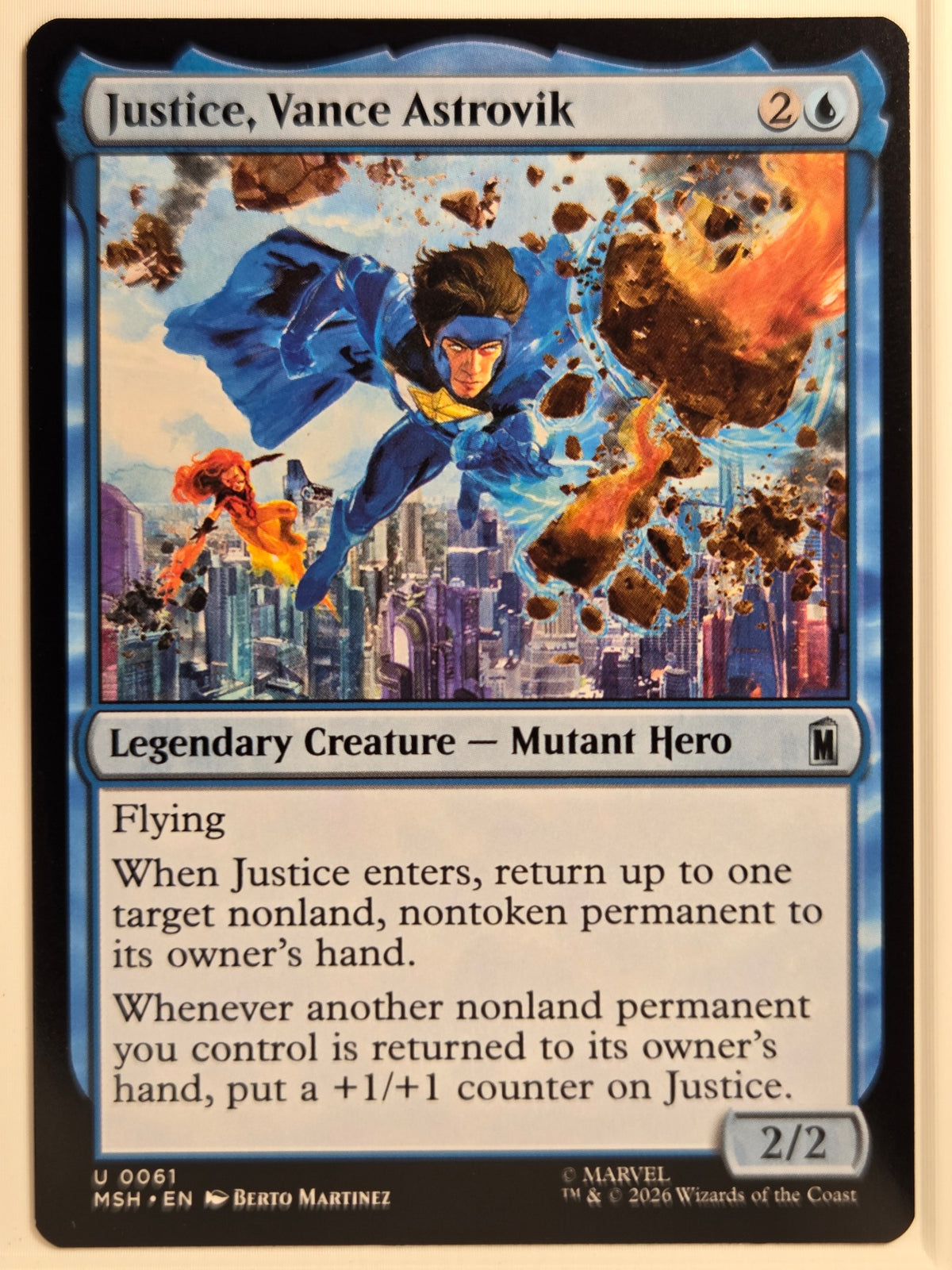 Marvel Super Heroes Justice, Vance Astrovik #61 Near Mint or Better