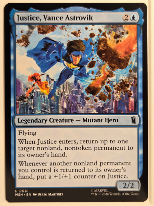 Marvel Super Heroes Justice, Vance Astrovik #61 Near Mint or Better