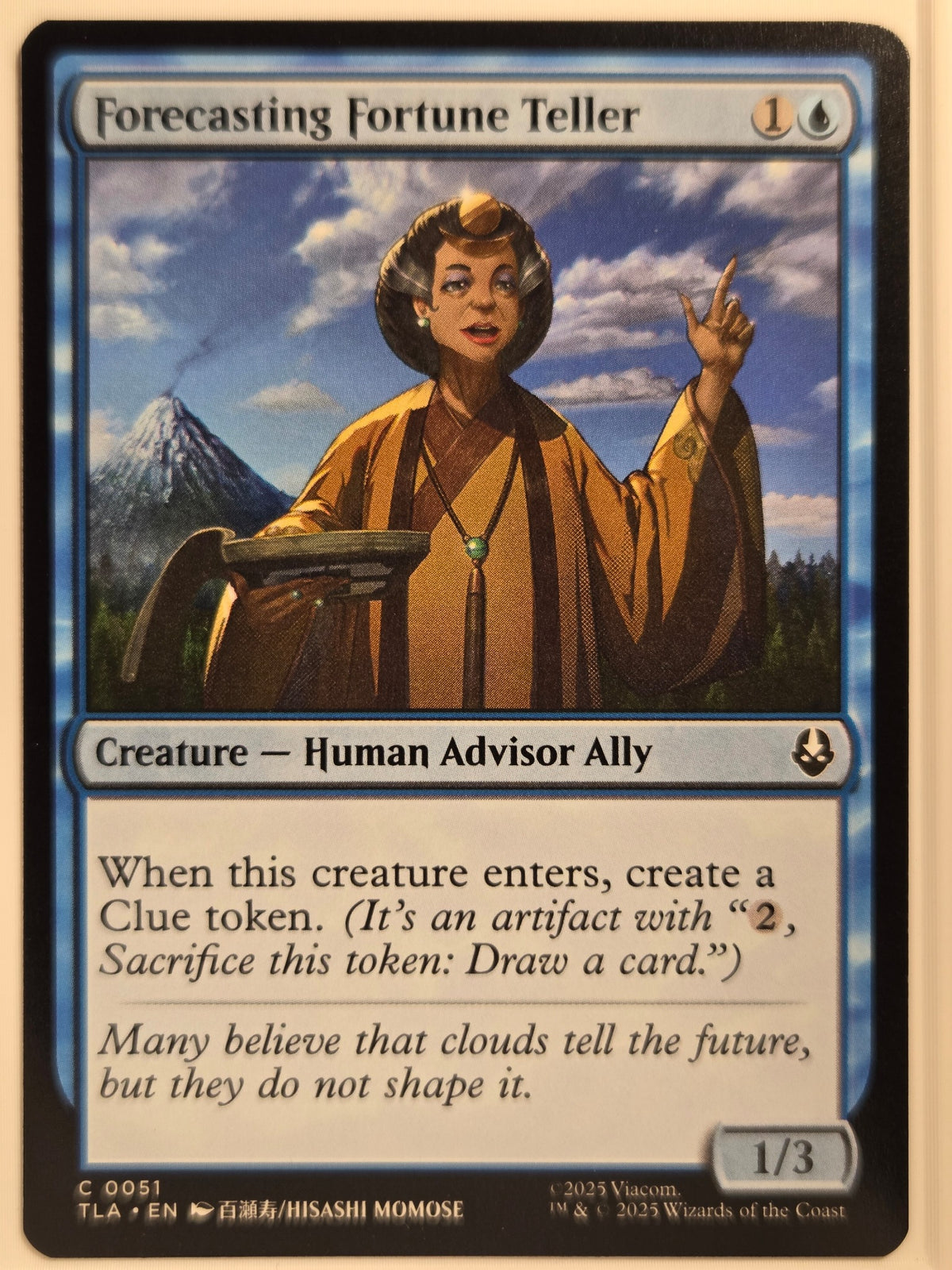 Avatar: The Last Airbender Forecasting Fortune Teller #51, en estado Near Mint o mejor
