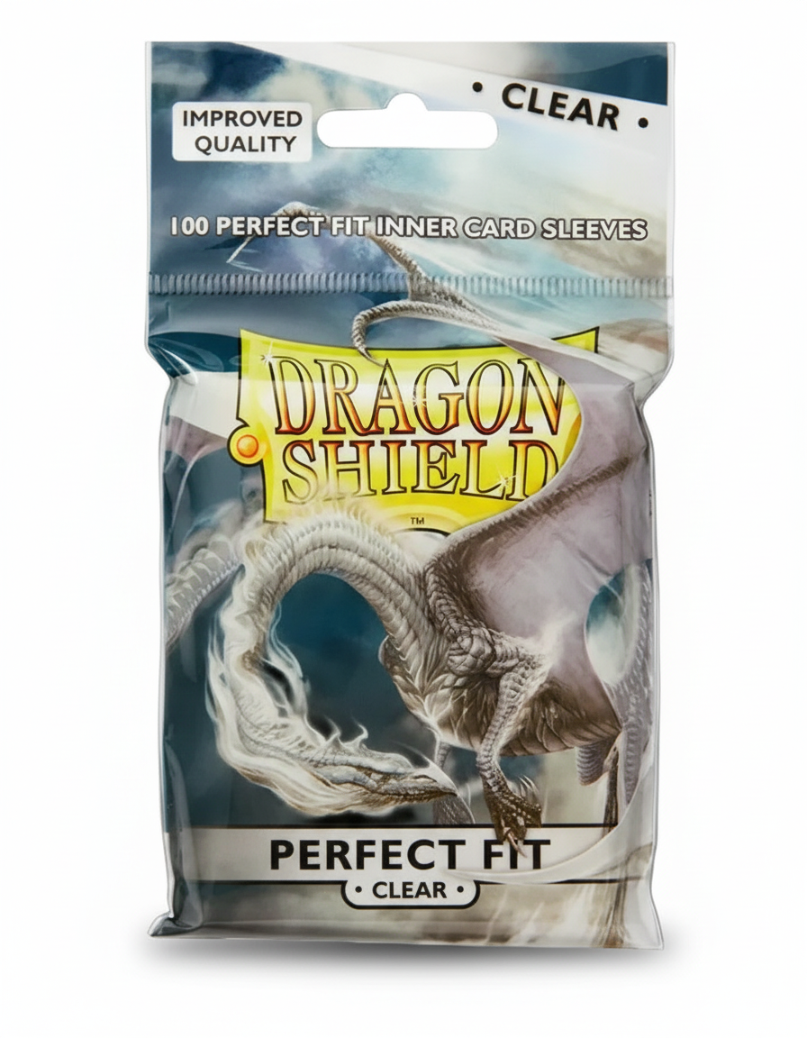 Dragon Shield: Clear - Toploading Perfect Fit Sleeves