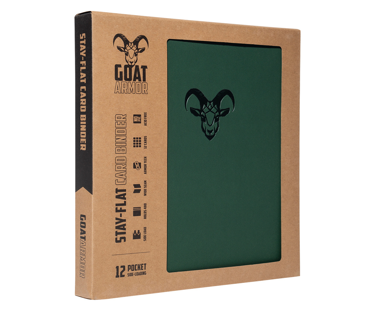 "Stay Flat" Card Binder