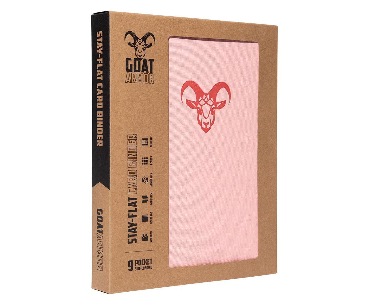 "Stay Flat" Card Binder